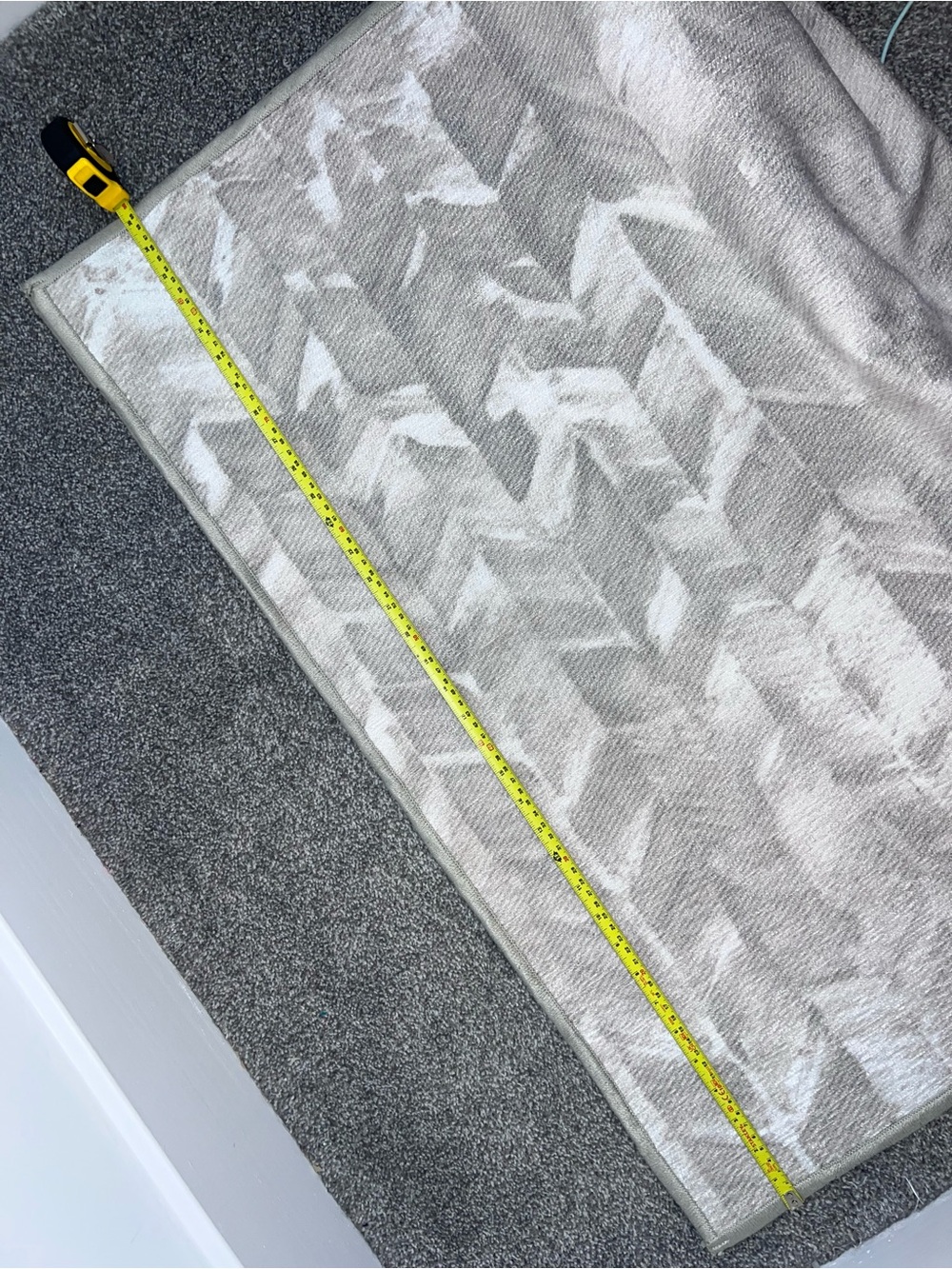 RUGGABLE RUG Neutral Geometric Area Rug - Light Gray & Ivory - Picture 2 of 12